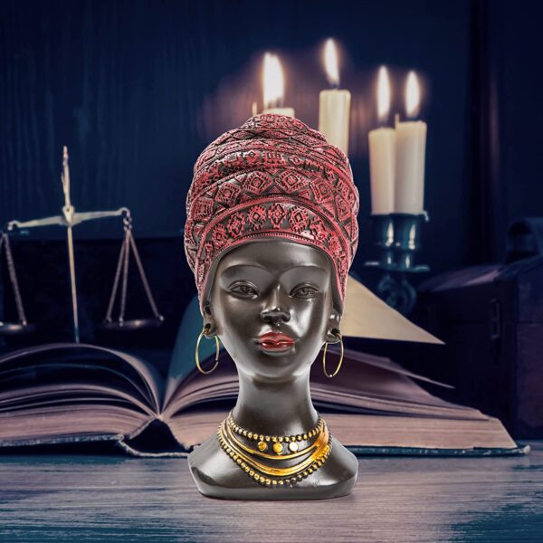 Exquisite African Woman Statue: A Timeless Piece of Art for Your Home - Image 2