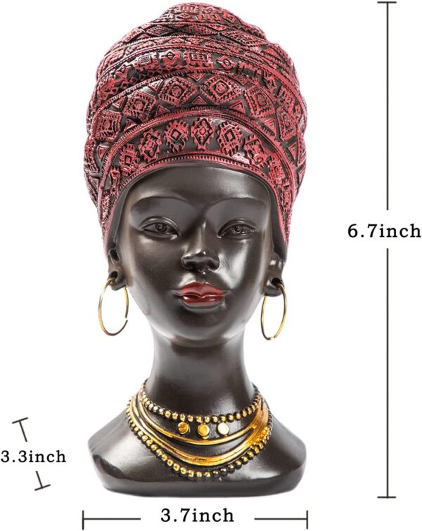 Exquisite African Woman Statue: A Timeless Piece of Art for Your Home - Image 3