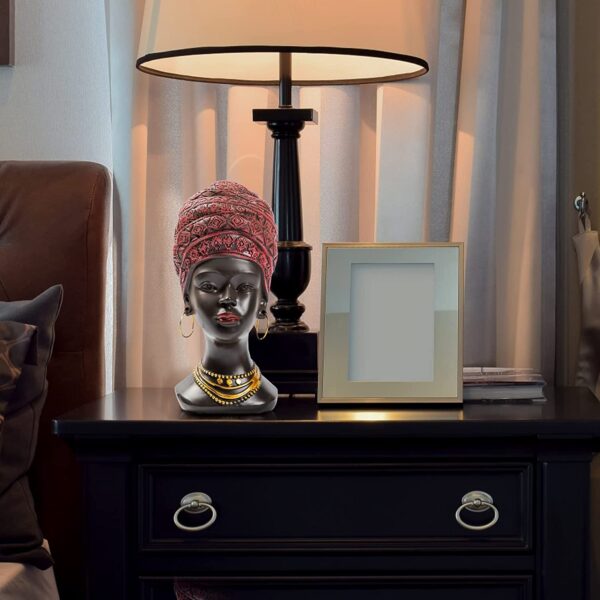 Exquisite African Woman Statue: A Timeless Piece of Art for Your Home - Image 4