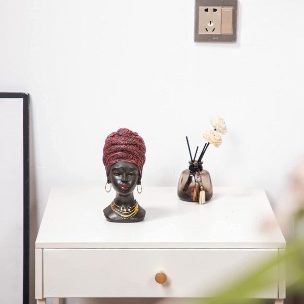 Exquisite African Woman Statue: A Timeless Piece of Art for Your Home - Image 6