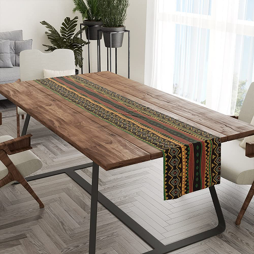 African Essence: Exquisite Traditional Table Runner Celebrating African Heritage - Image 5