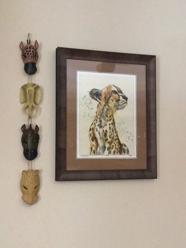 Exotic African Animal Masks Wall Plaque: Enhance Your Décor with Multicolor Charm - Image 5