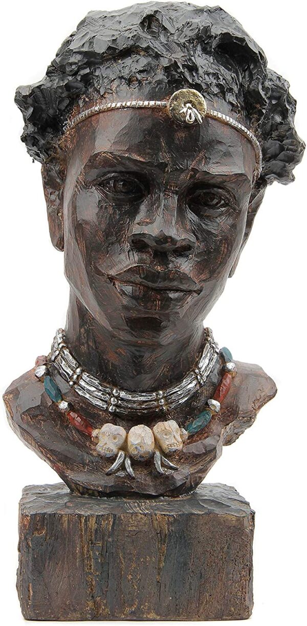 Exquisite Hand-Carved African Wood Sculpture: A Timeless Piece of African Art