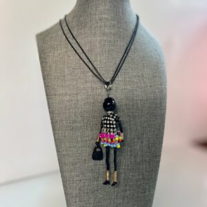 Handcrafted African Girl Necklace - Exquisite Craftsmanship, Sustainable Materials, and the Perfect Gift for Any Occasion!