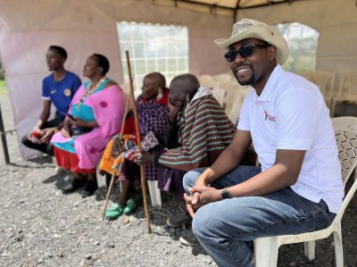 Tony @ Eyeglass Distribution in Lema, Kenya